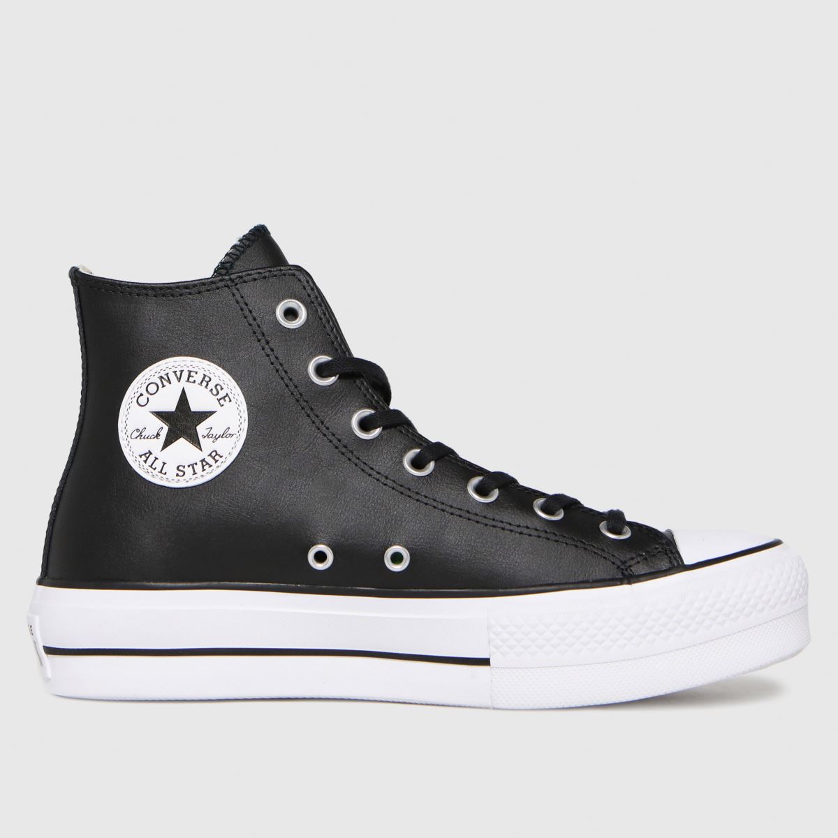 Converse  All Star Lift Hi in Black Converse  All Star Lift Hi in Black