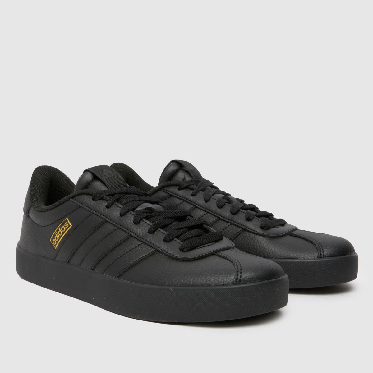 adidas  VL Court 3.0 in Black & Gold adidas  VL Court 3.0 in Black & Gold