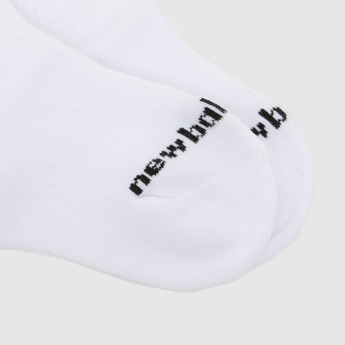 New Balance  Kids Crew Socks 3 Pack in White Multi New Balance  Kids Crew Socks 3 Pack in White Multi