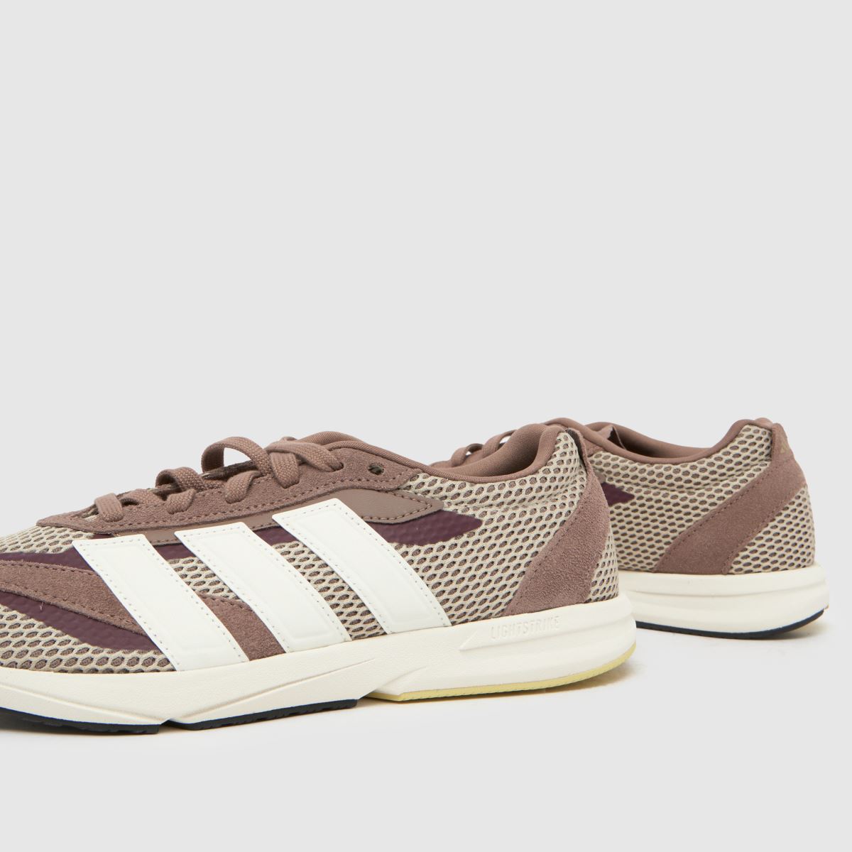 adidas  Lightblaze in Brown & White adidas  Lightblaze in Brown & White