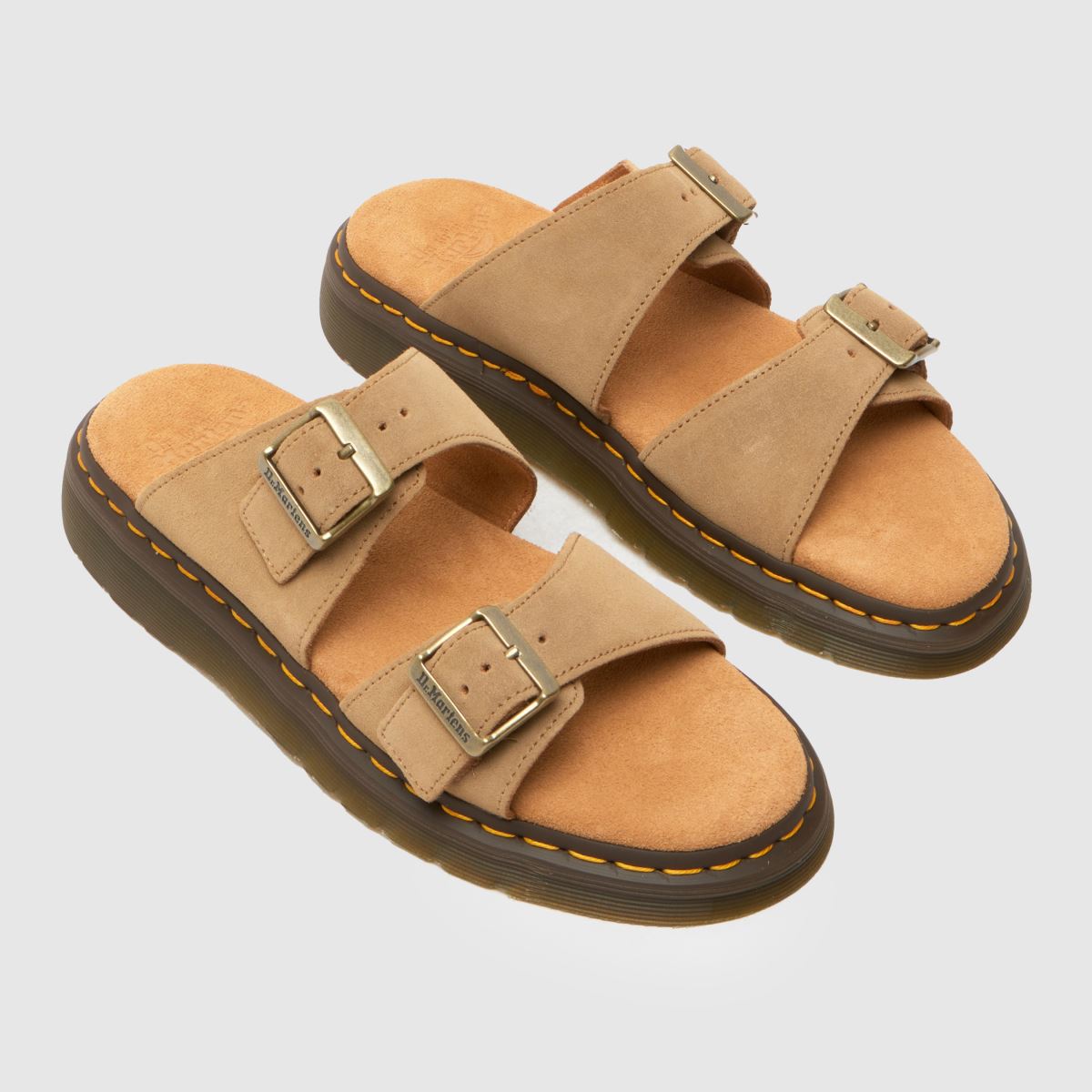 Dr Martens  Josef Slide in Beige Dr Martens  Josef Slide in Beige