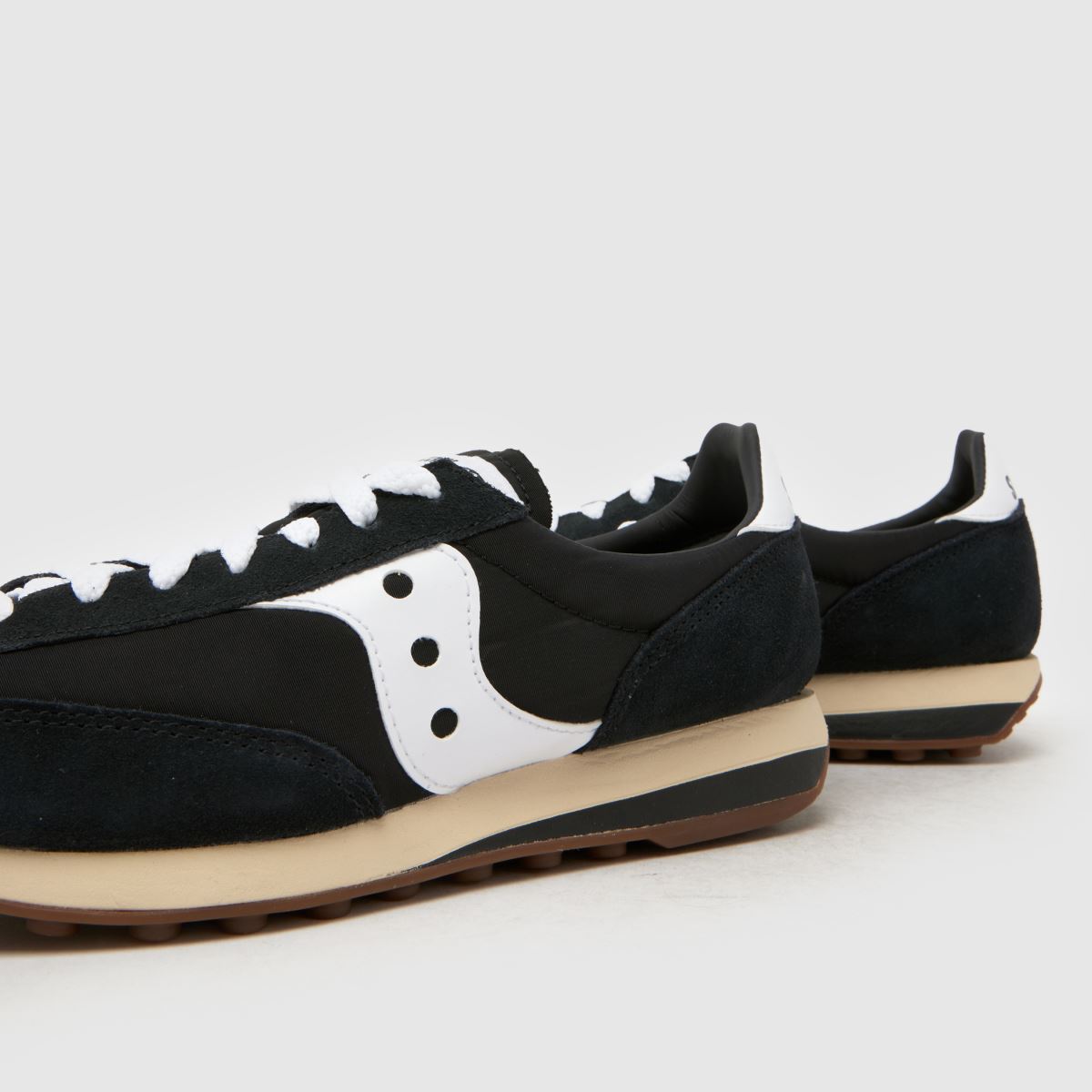 Saucony  Trainer 80 in Black & White Saucony  Trainer 80 in Black & White