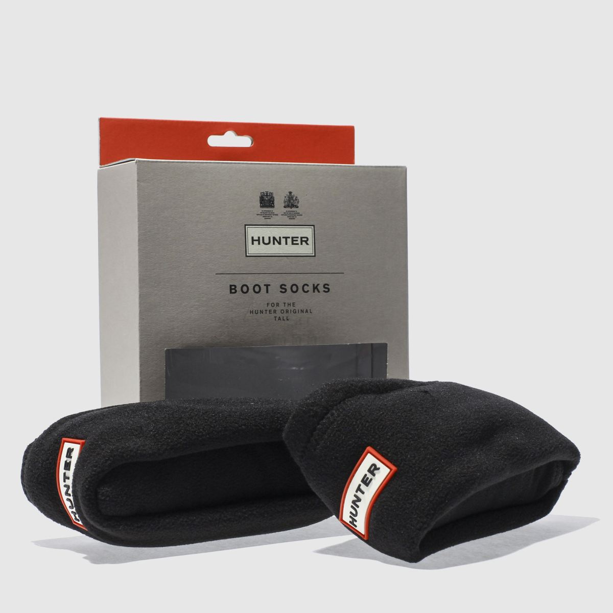 HUNTER BOOTS  Fleece Welly Sock in Black HUNTER BOOTS  Fleece Welly Sock in Black