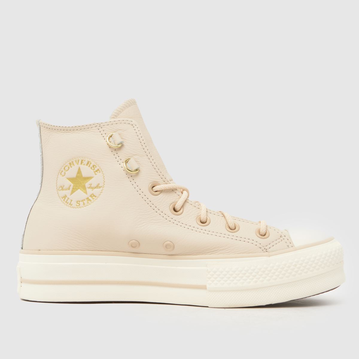 Converse  All Star Lift in Beige Multi Converse  All Star Lift in Beige Multi