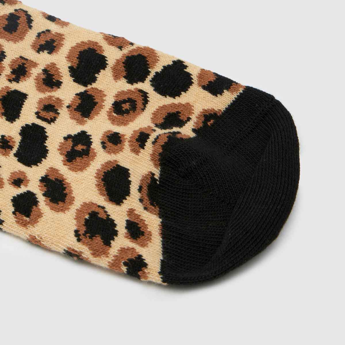 Dr Martens  Leopard Heart Sock in Print Dr Martens  Leopard Heart Sock in Print