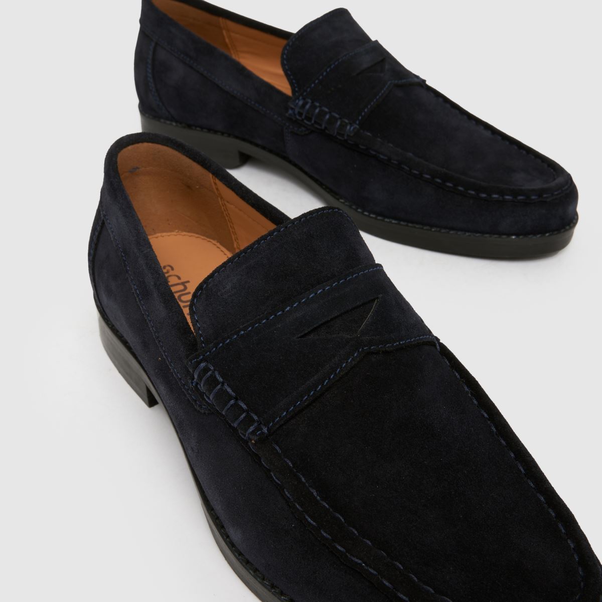 schuh  Ryle Suede Loafer in Navy schuh  Ryle Suede Loafer in Navy