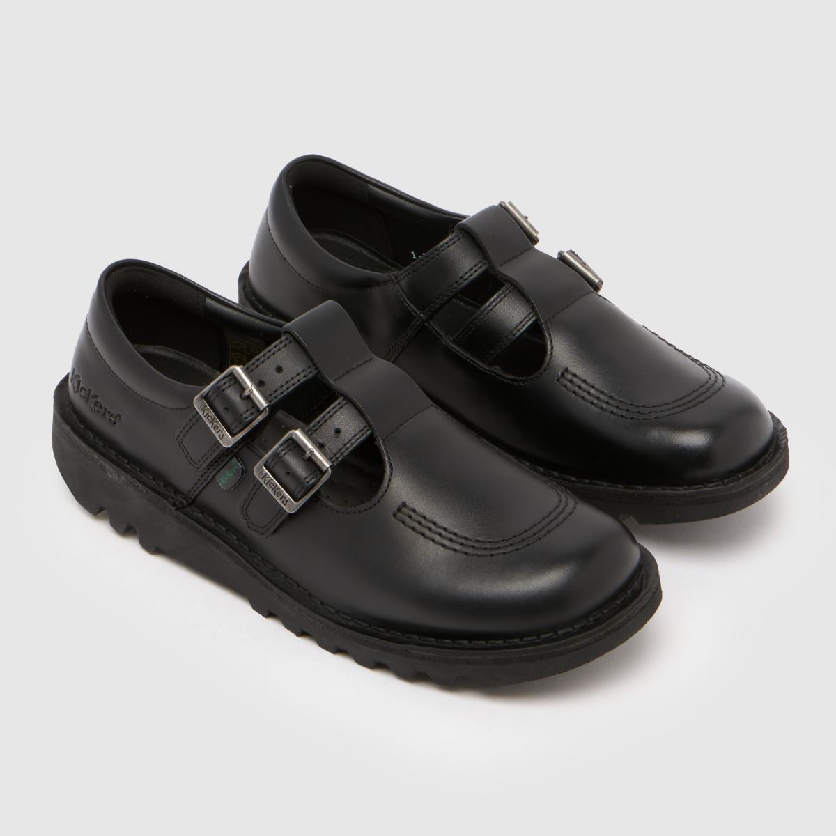 Kickers  Double T-Bar in Black Kickers  Double T-Bar in Black
