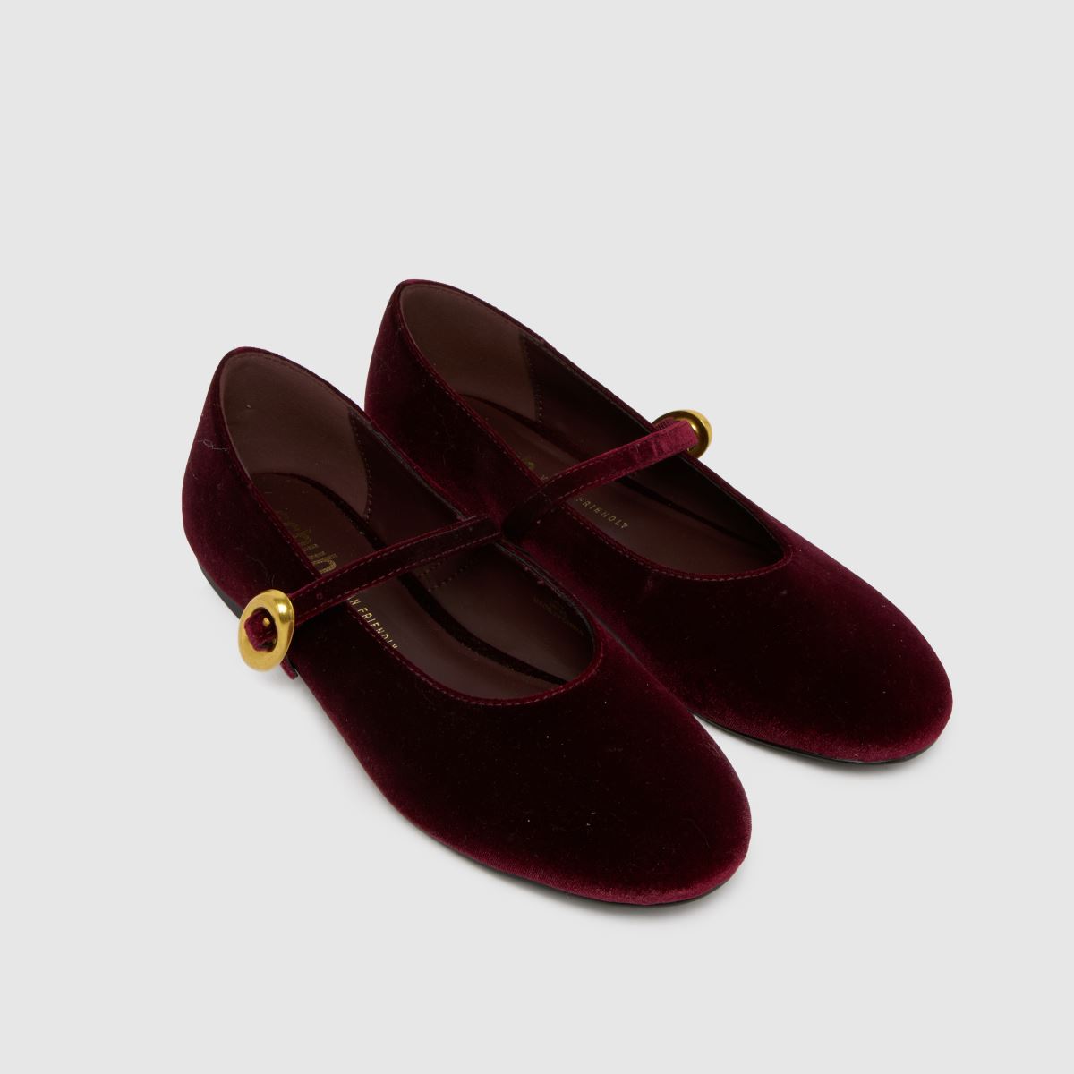 schuh  Lune Ballerina in Burgundy schuh  Lune Ballerina in Burgundy
