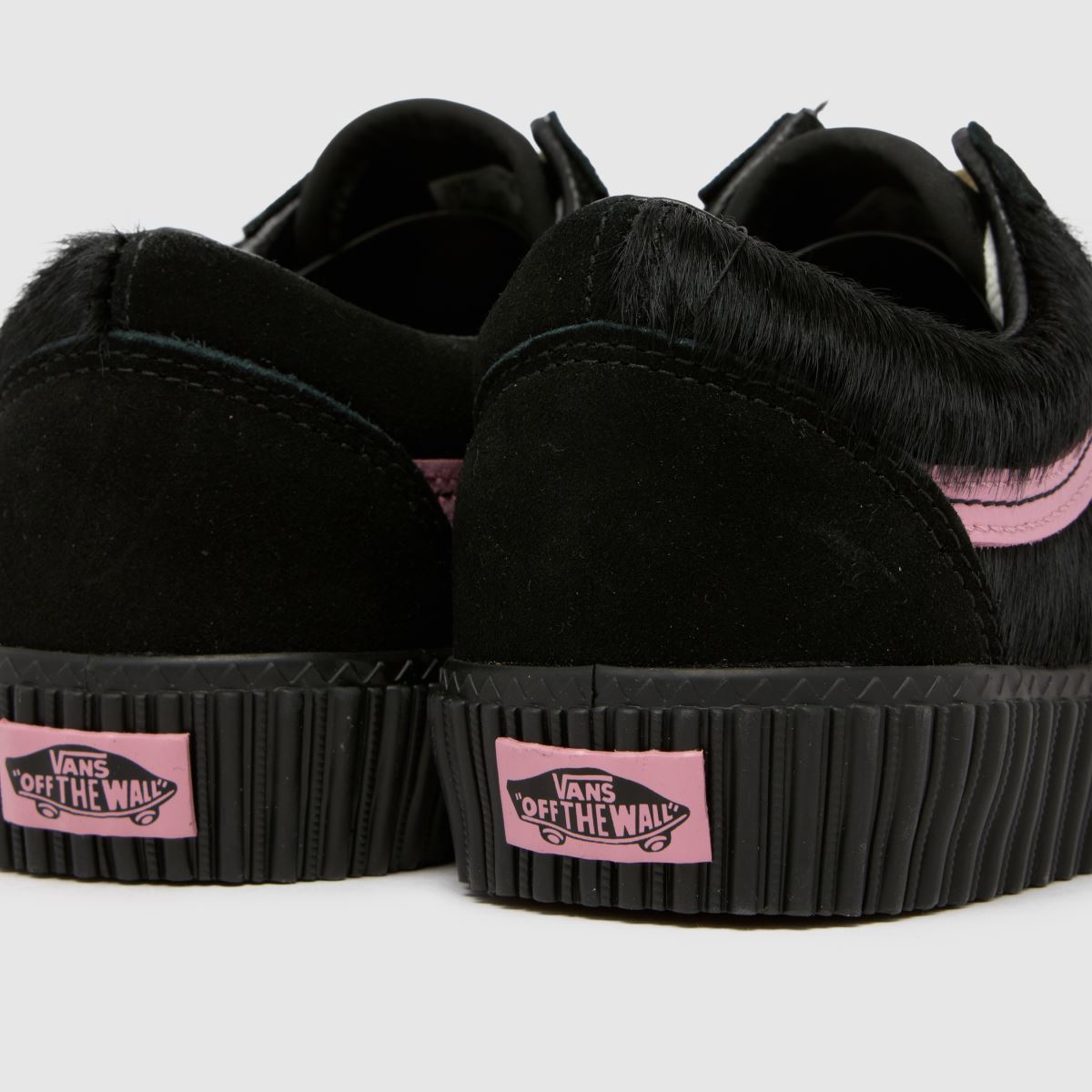 Vans  Old Skool Creeper in Black & pink Vans  Old Skool Creeper in Black & pink