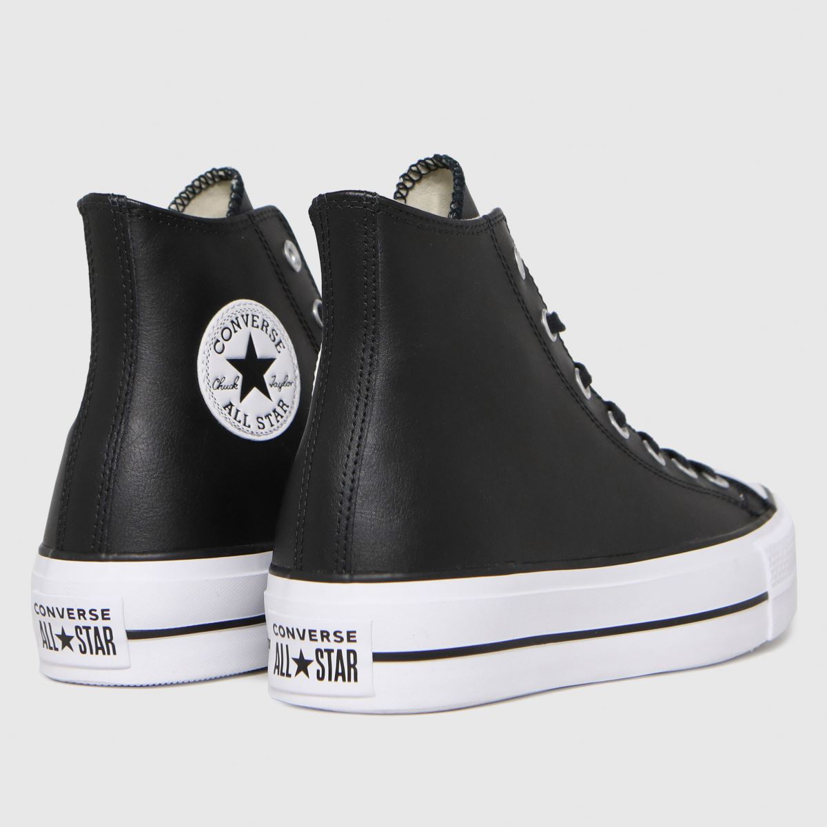 Converse  All Star Lift Hi in Black Converse  All Star Lift Hi in Black