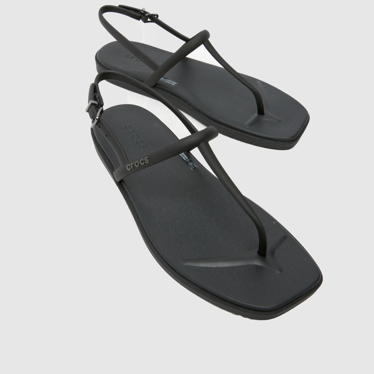 Crocs  Miami Thong Flip in Black Crocs  Miami Thong Flip in Black