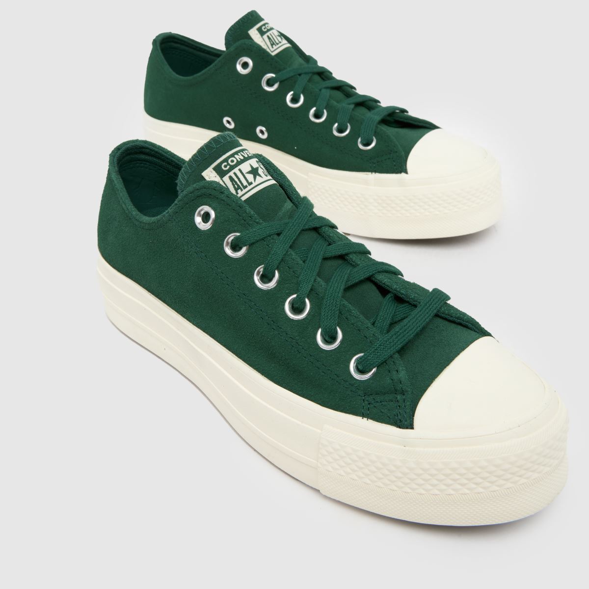 Converse  All Star Lift Ox in Green Converse  All Star Lift Ox in Green