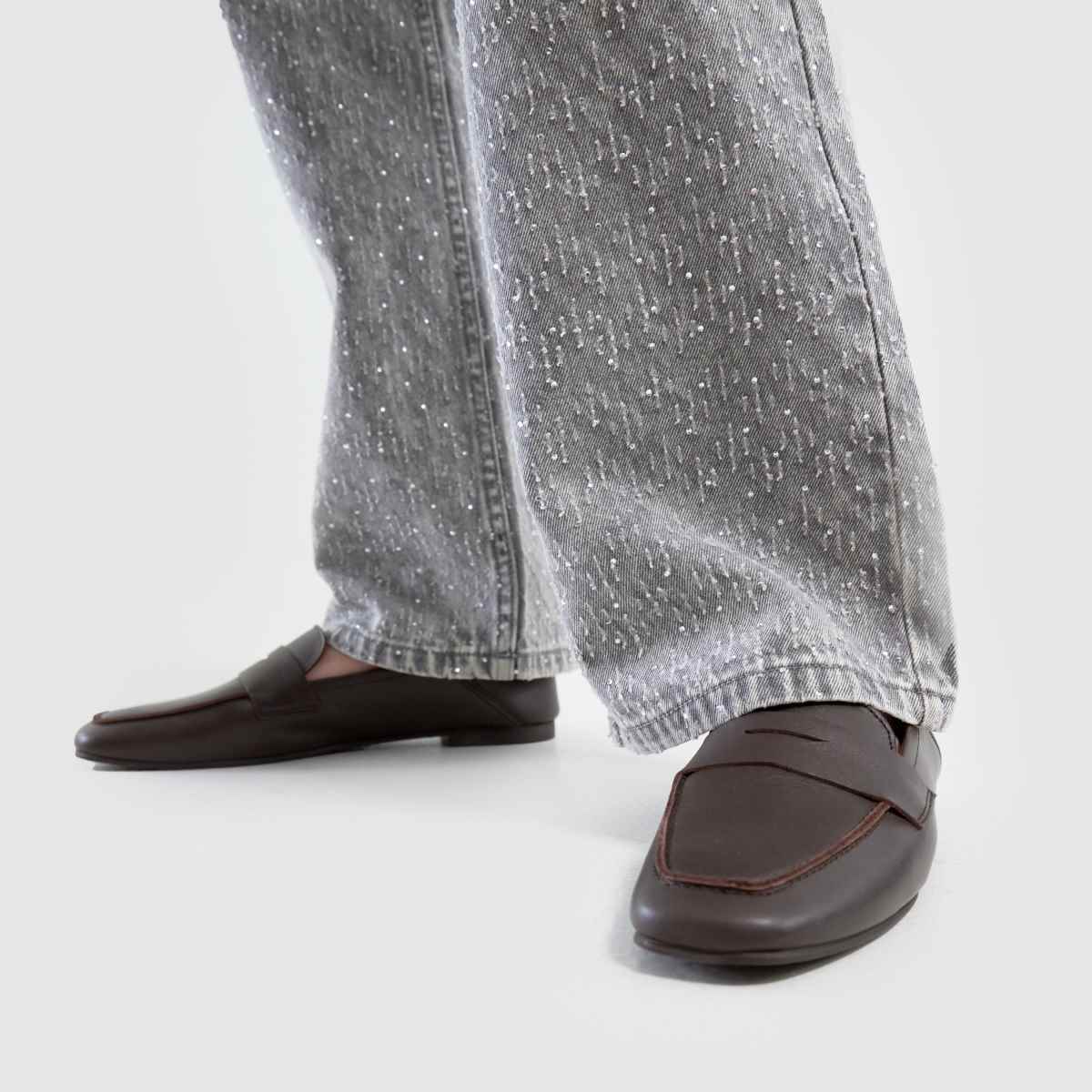 schuh  Lasha Loafer in Brown schuh  Lasha Loafer in Brown