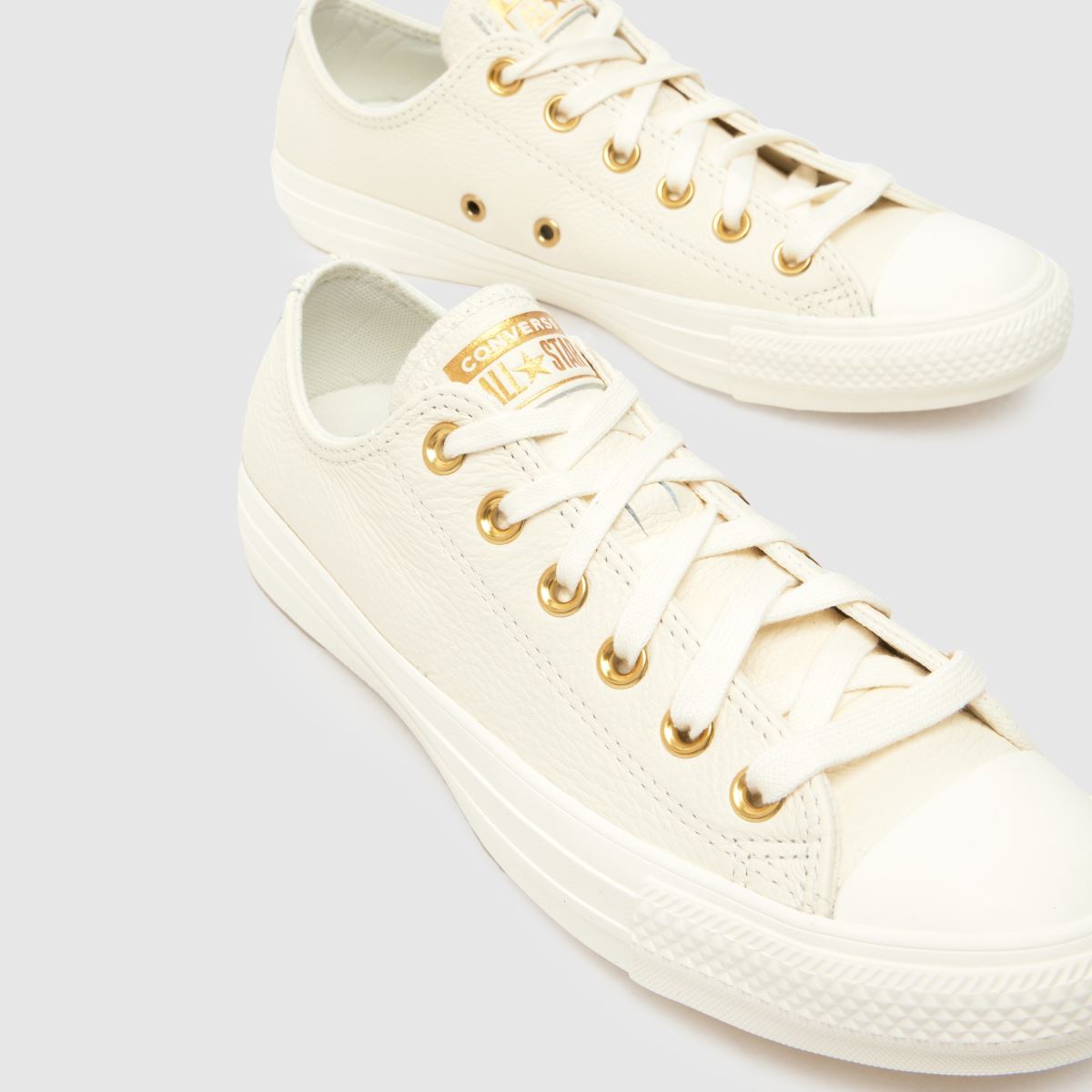 Converse  All Star Ox in Off-White Multi Converse  All Star Ox in Off-White Multi