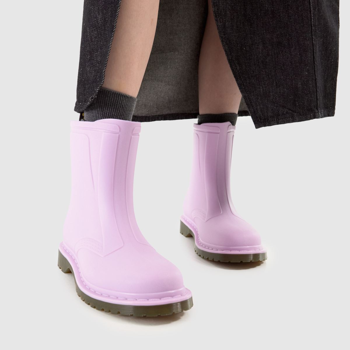 Dr Martens  1460 Rain Pull On in Lilac Dr Martens  1460 Rain Pull On in Lilac