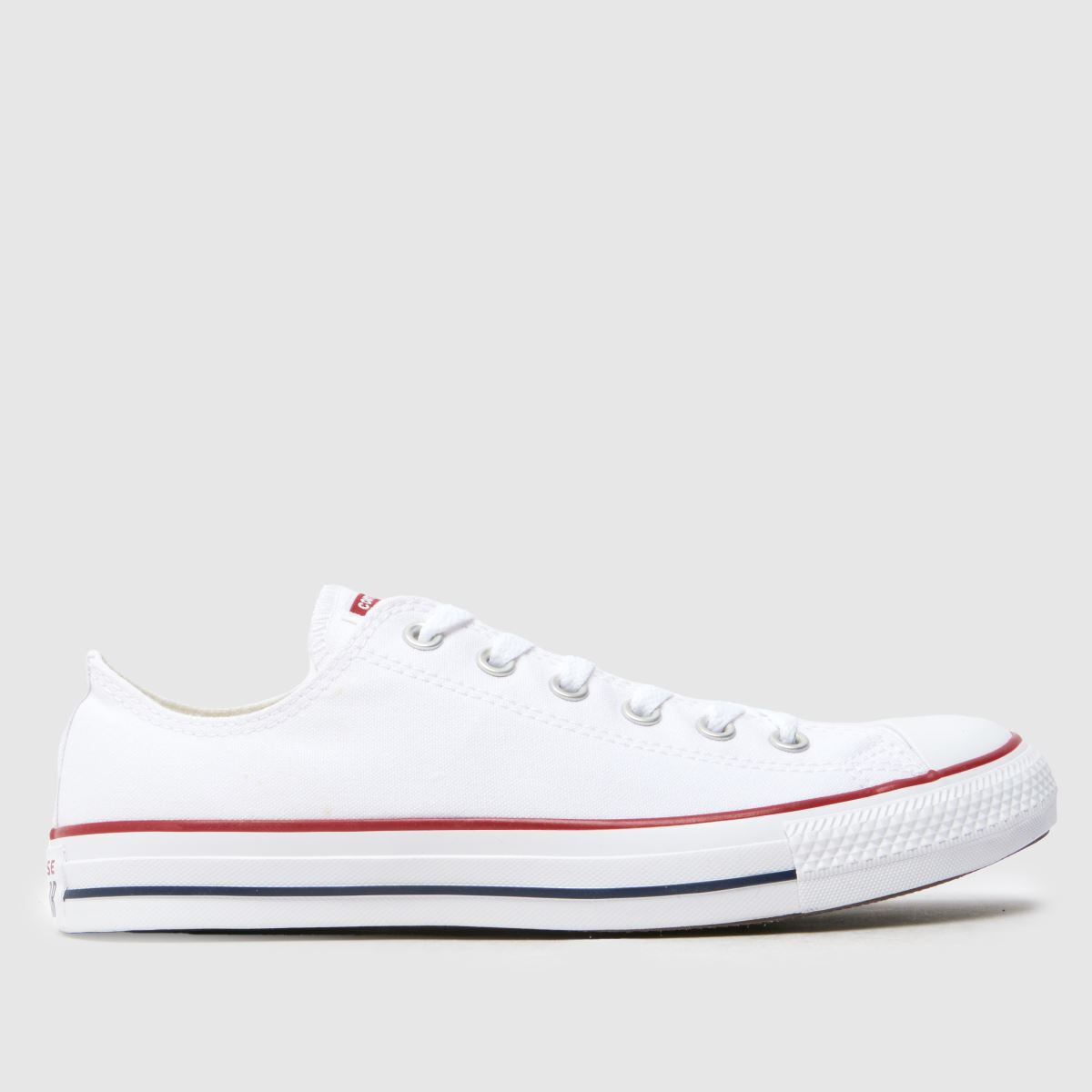Converse  Wide Fit All Star Ox in White Converse  Wide Fit All Star Ox in White