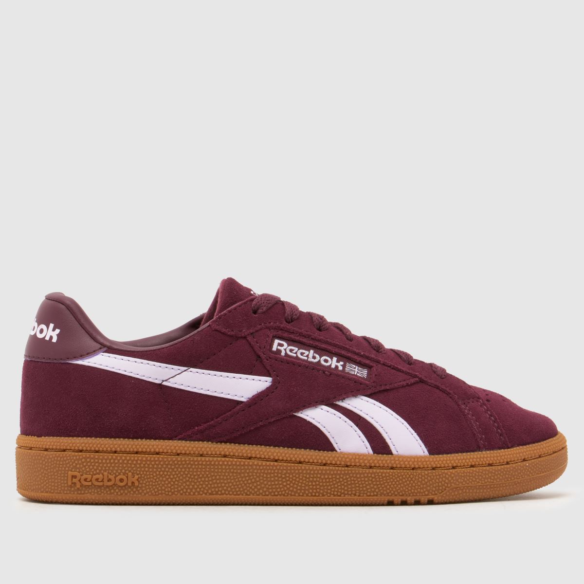 Reebok  Club C Grounds in Burgundy Reebok  Club C Grounds in Burgundy
