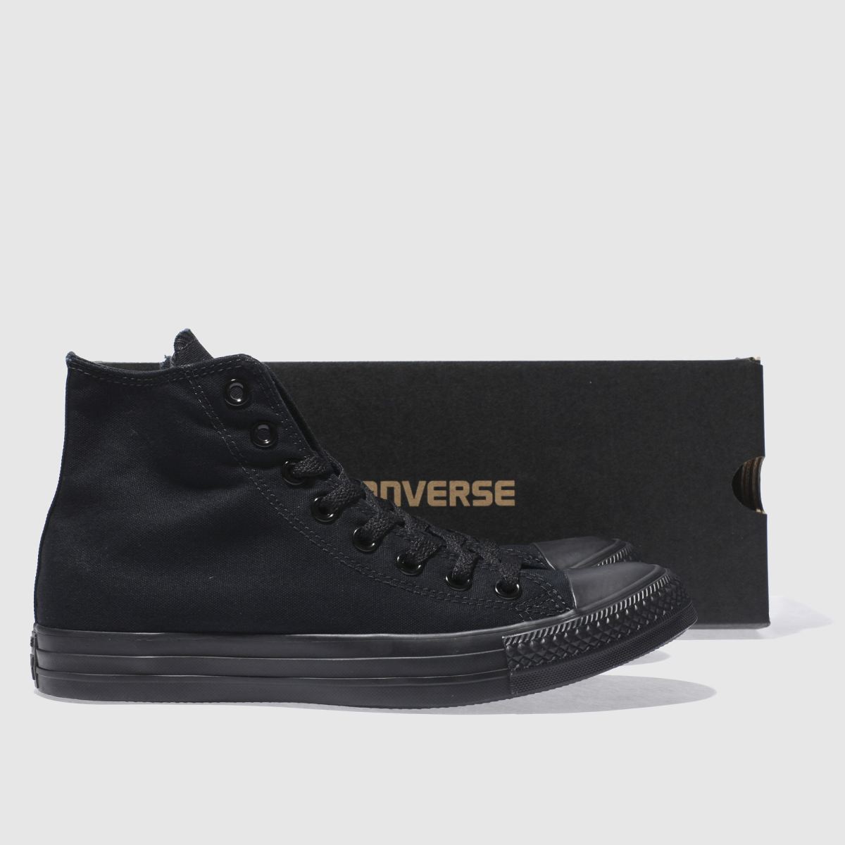 Converse  All Star Mono Hi in Black Converse  All Star Mono Hi in Black