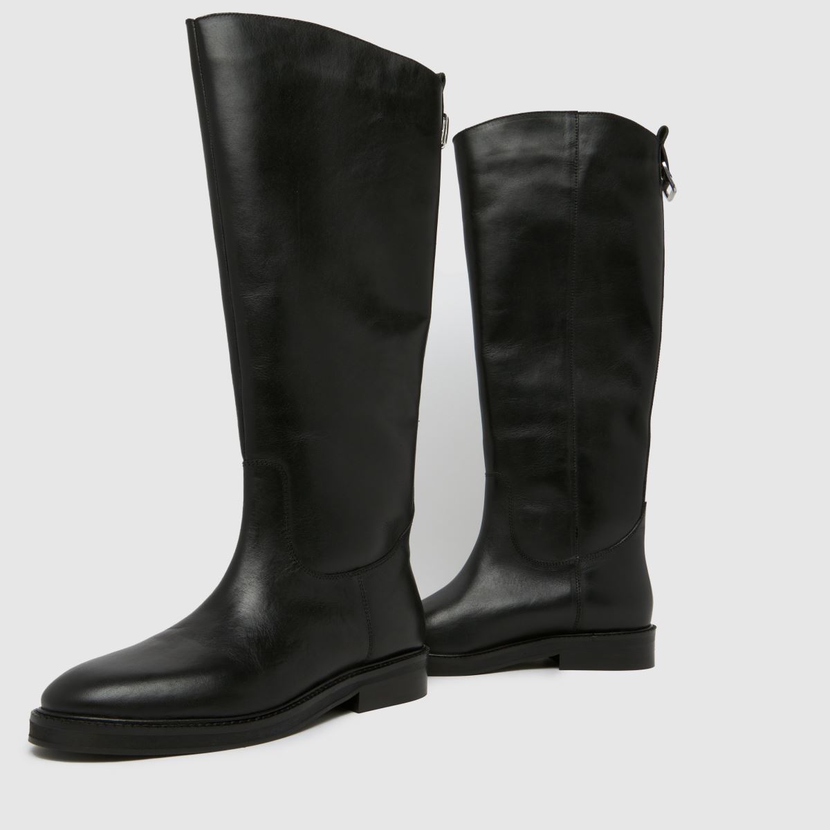 schuh  Daffodil Leather Riding in Black schuh  Daffodil Leather Riding in Black