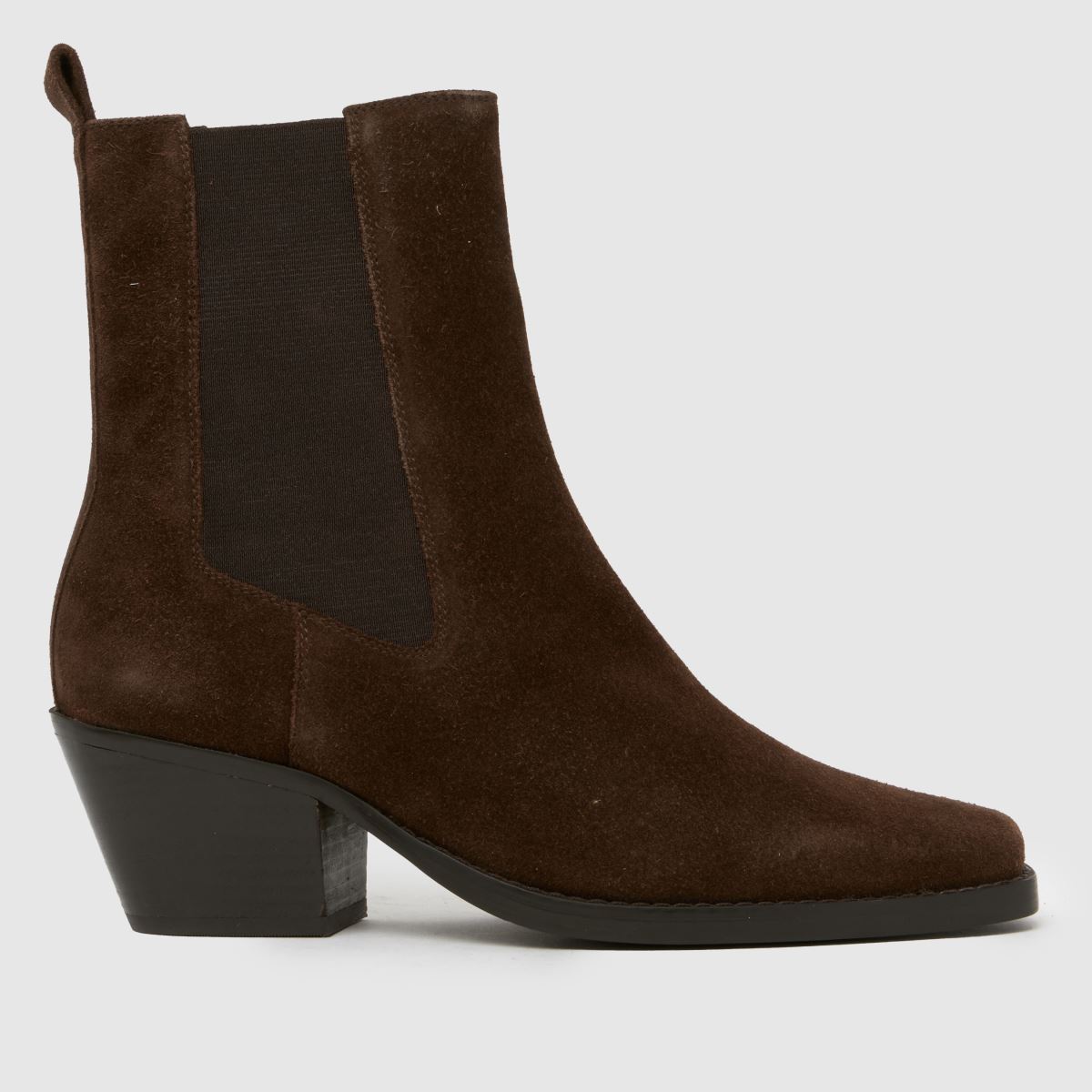 schuh  Bess Suede Western in Brown schuh  Bess Suede Western in Brown