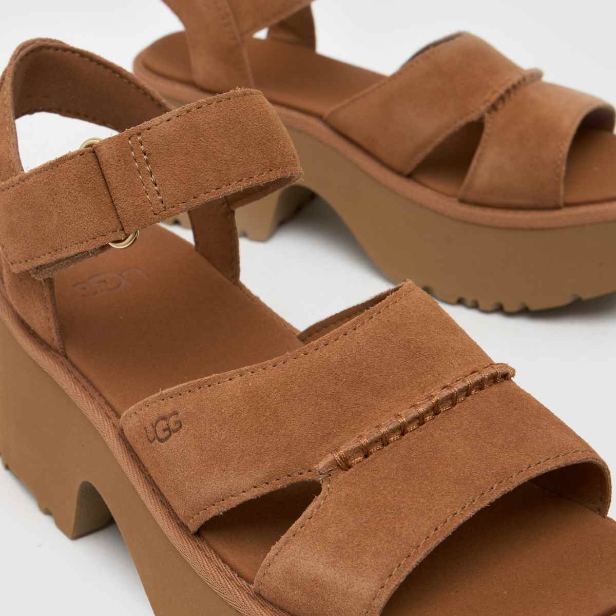 UGG  New Heights Ankle Strap in Chestnut UGG  New Heights Ankle Strap in Chestnut
