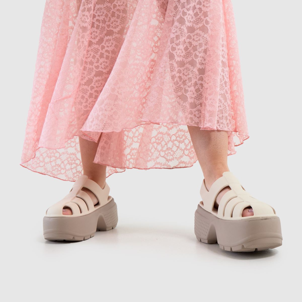 Crocs  Stomp Fisherman in Beige Crocs  Stomp Fisherman in Beige