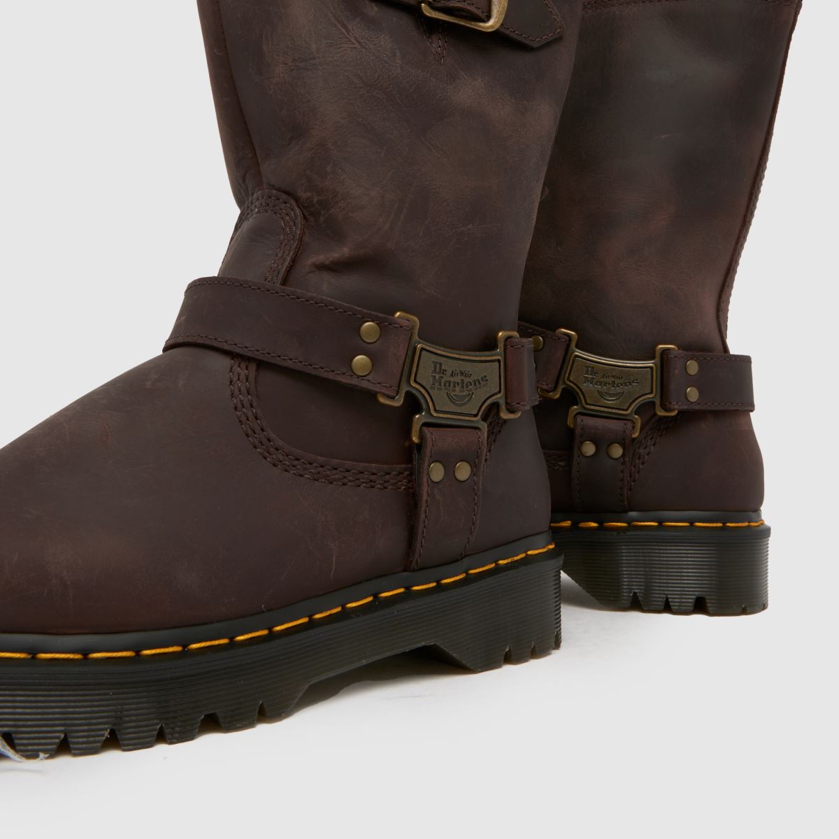 Dr Martens  Anistone Hi in Dark Brown Dr Martens  Anistone Hi in Dark Brown