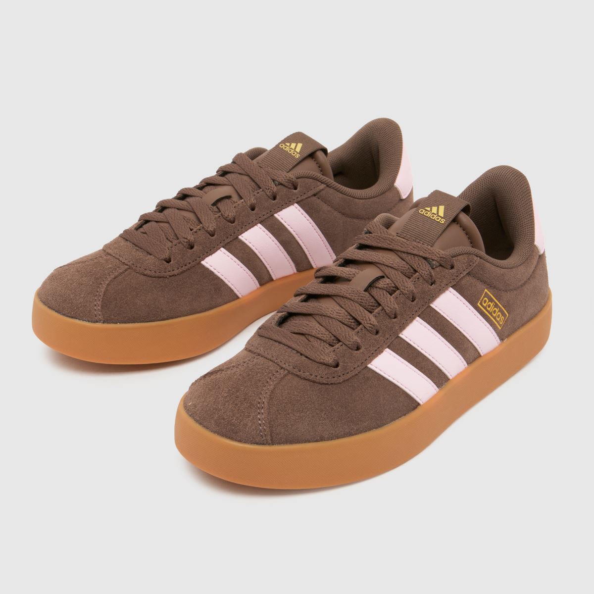 adidas  VL Court 3.0 in Brown Multi adidas  VL Court 3.0 in Brown Multi