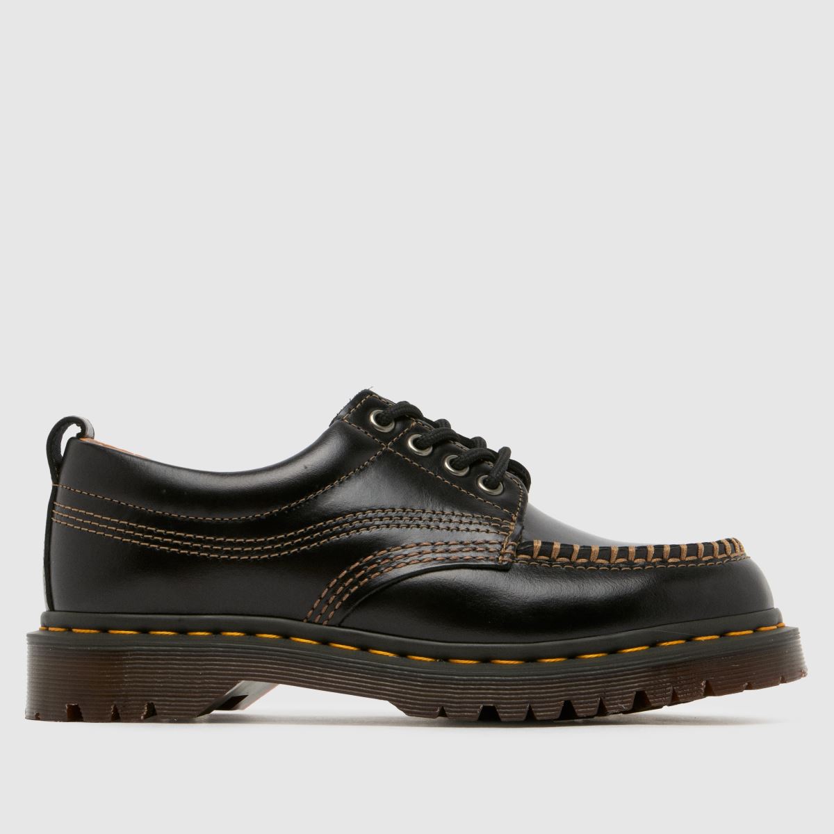 Dr Martens  Lowell 4 Eye in Black Dr Martens  Lowell 4 Eye in Black