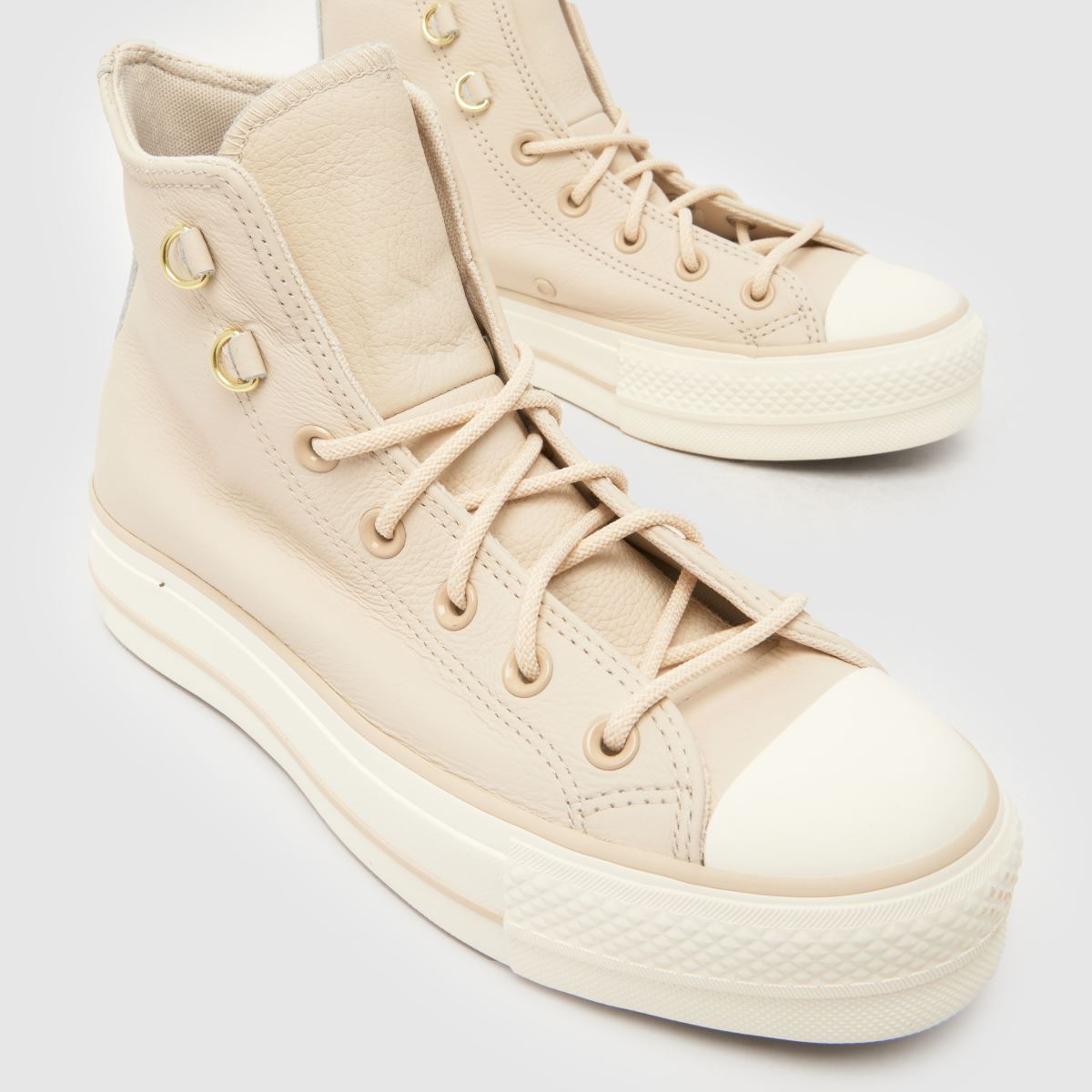 Converse  All Star Lift in Beige Multi Converse  All Star Lift in Beige Multi