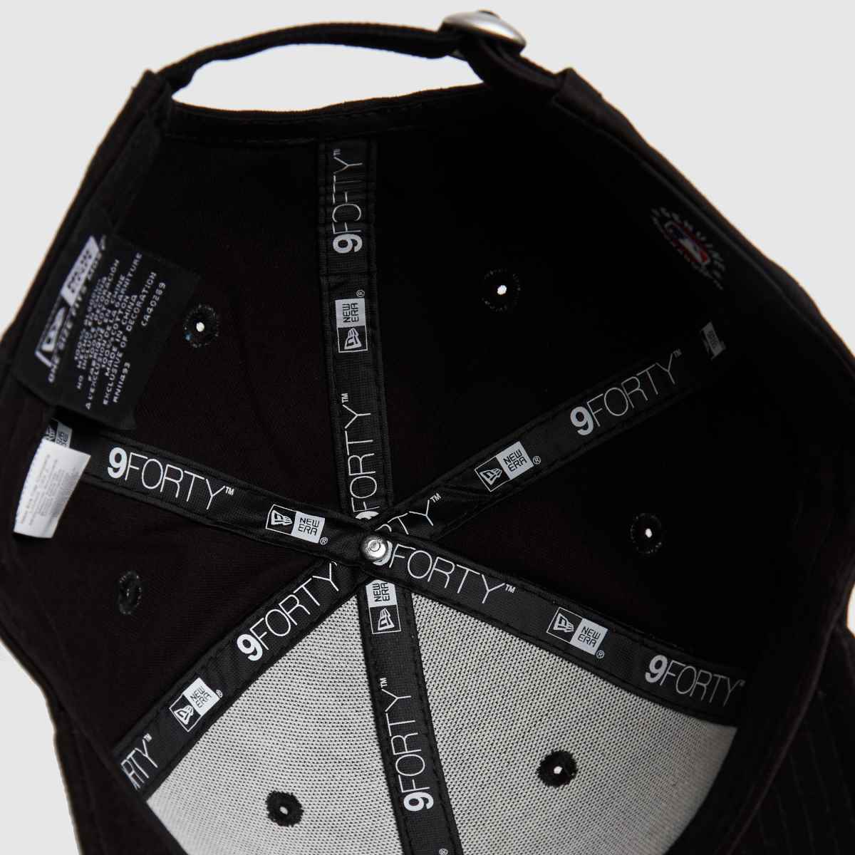 New Era  League Essential 9FORTY Cap in Black & White New Era  League Essential 9FORTY Cap in Black & White