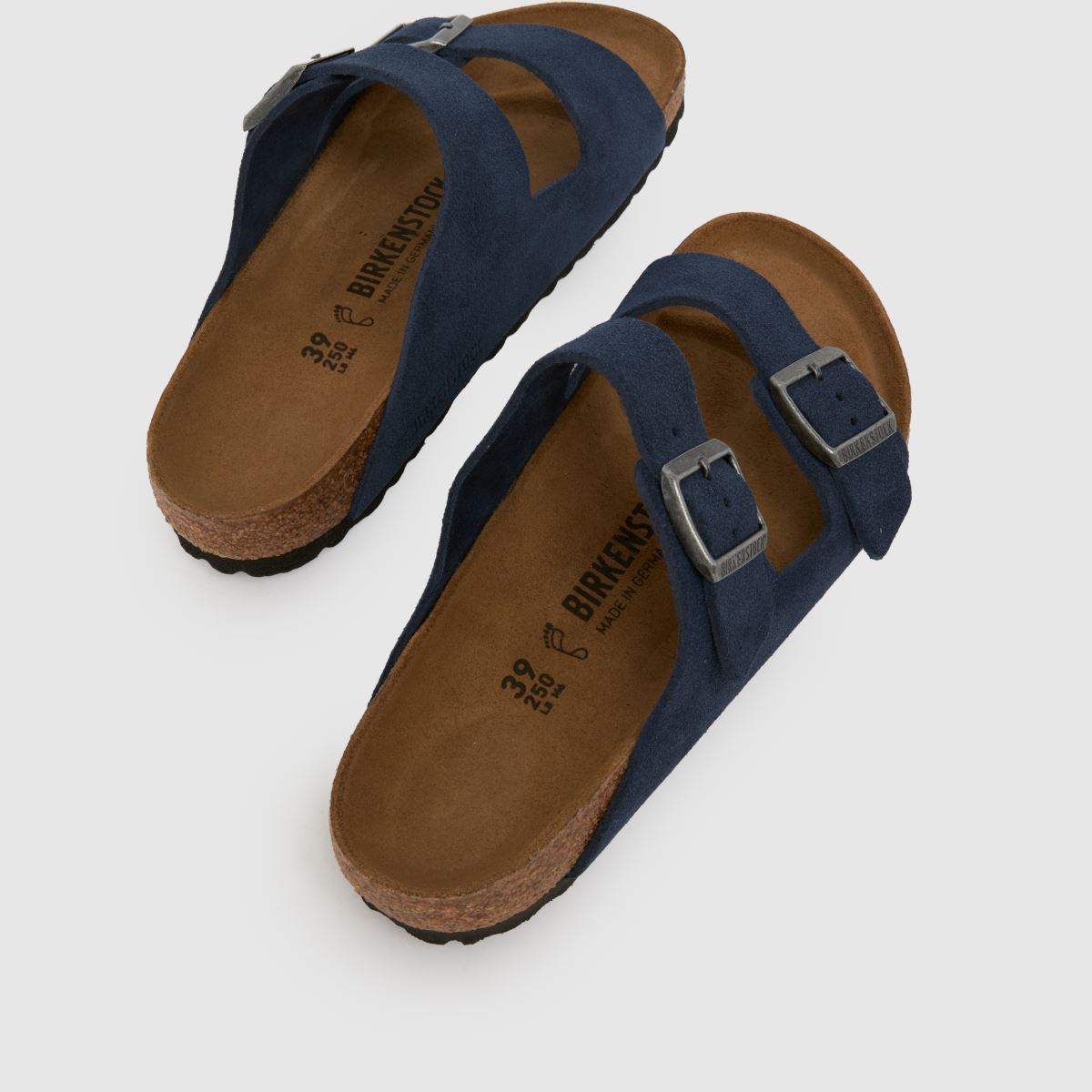 BIRKENSTOCK  Arizona Suede in Navy BIRKENSTOCK  Arizona Suede in Navy