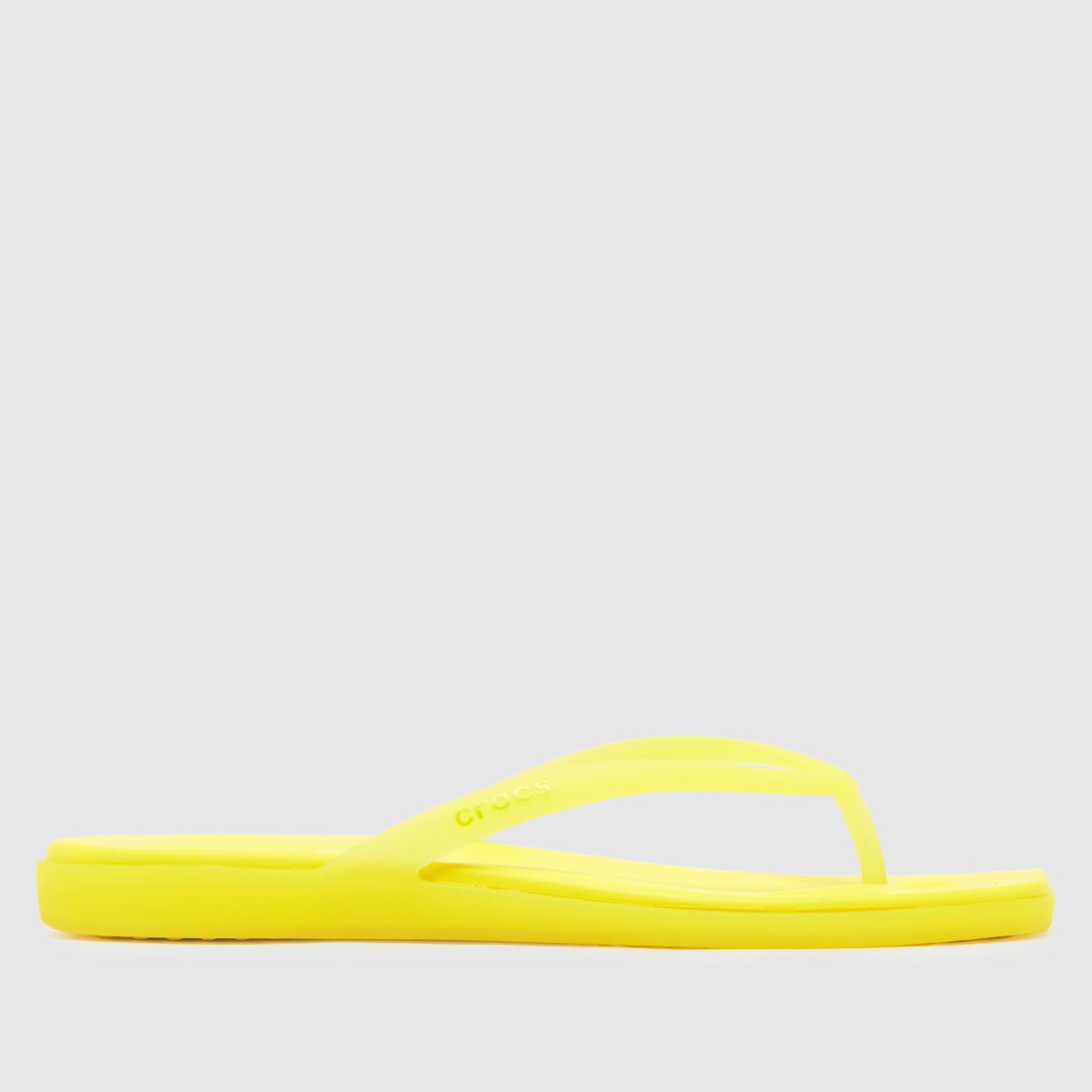 Crocs  Miami Flip in Yellow Crocs  Miami Flip in Yellow