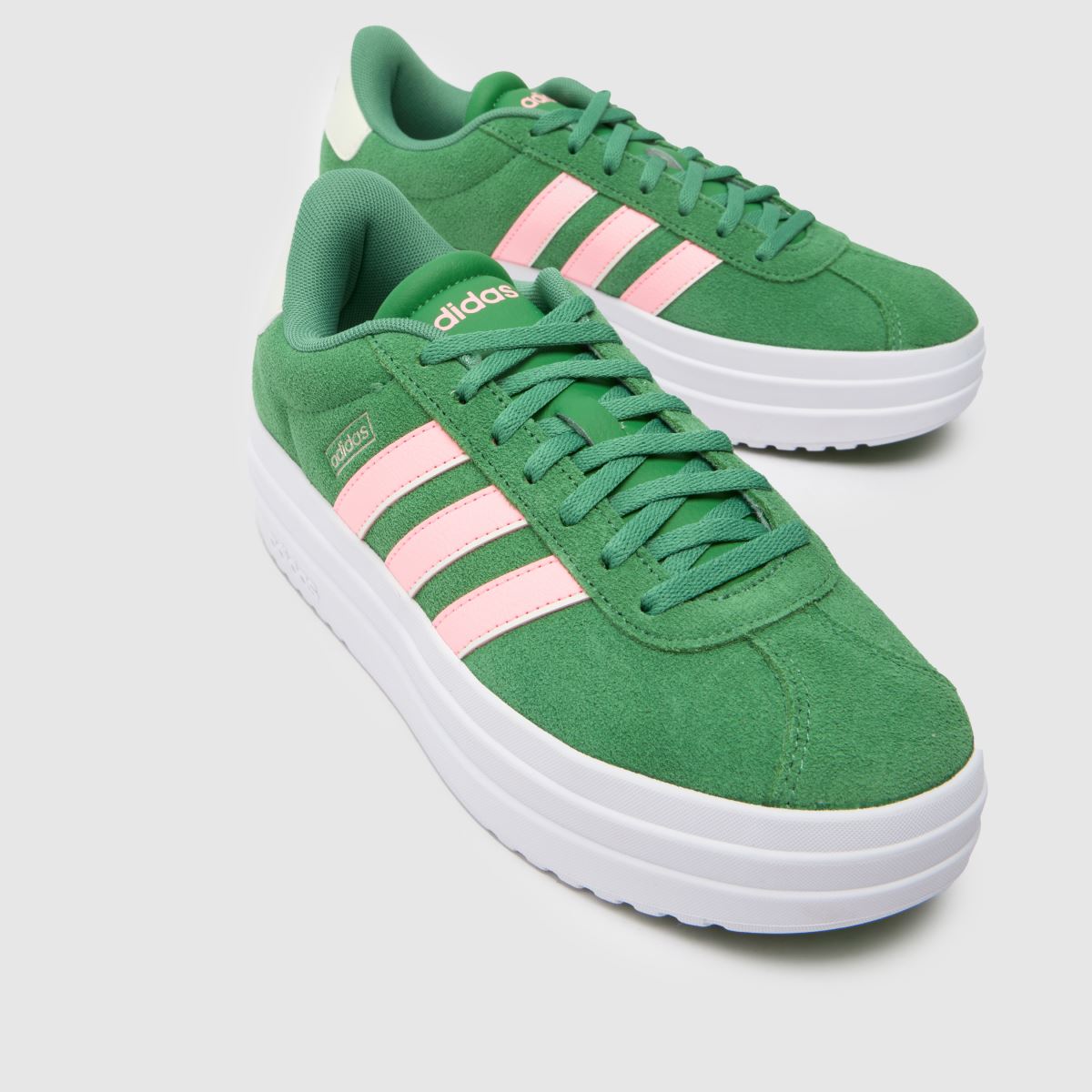 adidas  VL Court Bold in Green Multi adidas  VL Court Bold in Green Multi