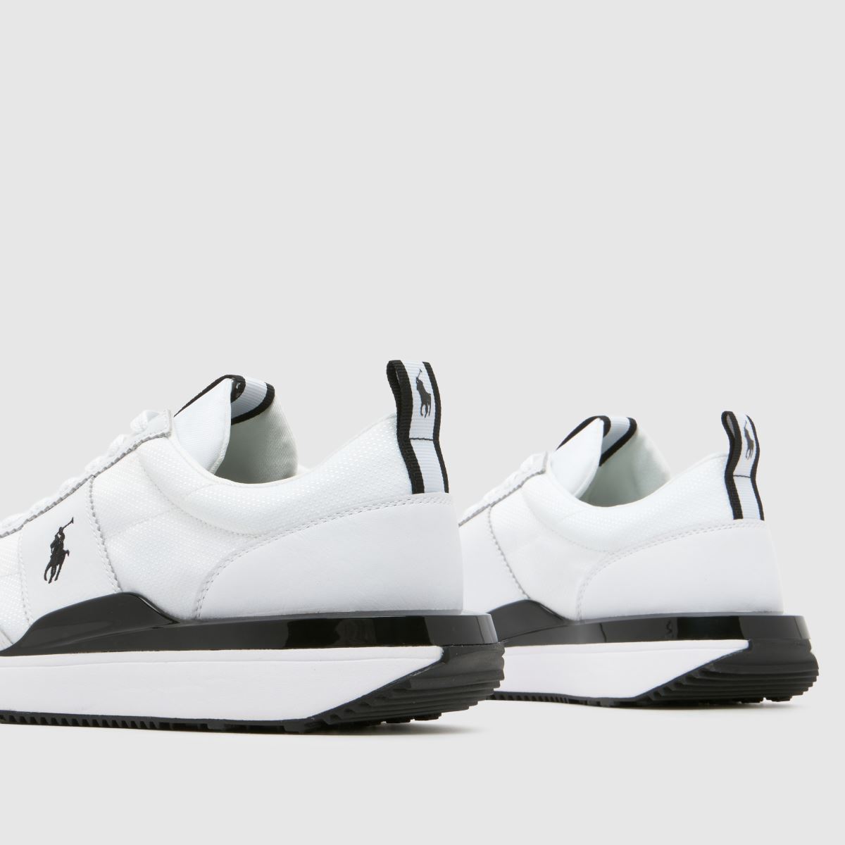 Polo Ralph Lauren  Train 89 in White & Black Polo Ralph Lauren  Train 89 in White & Black