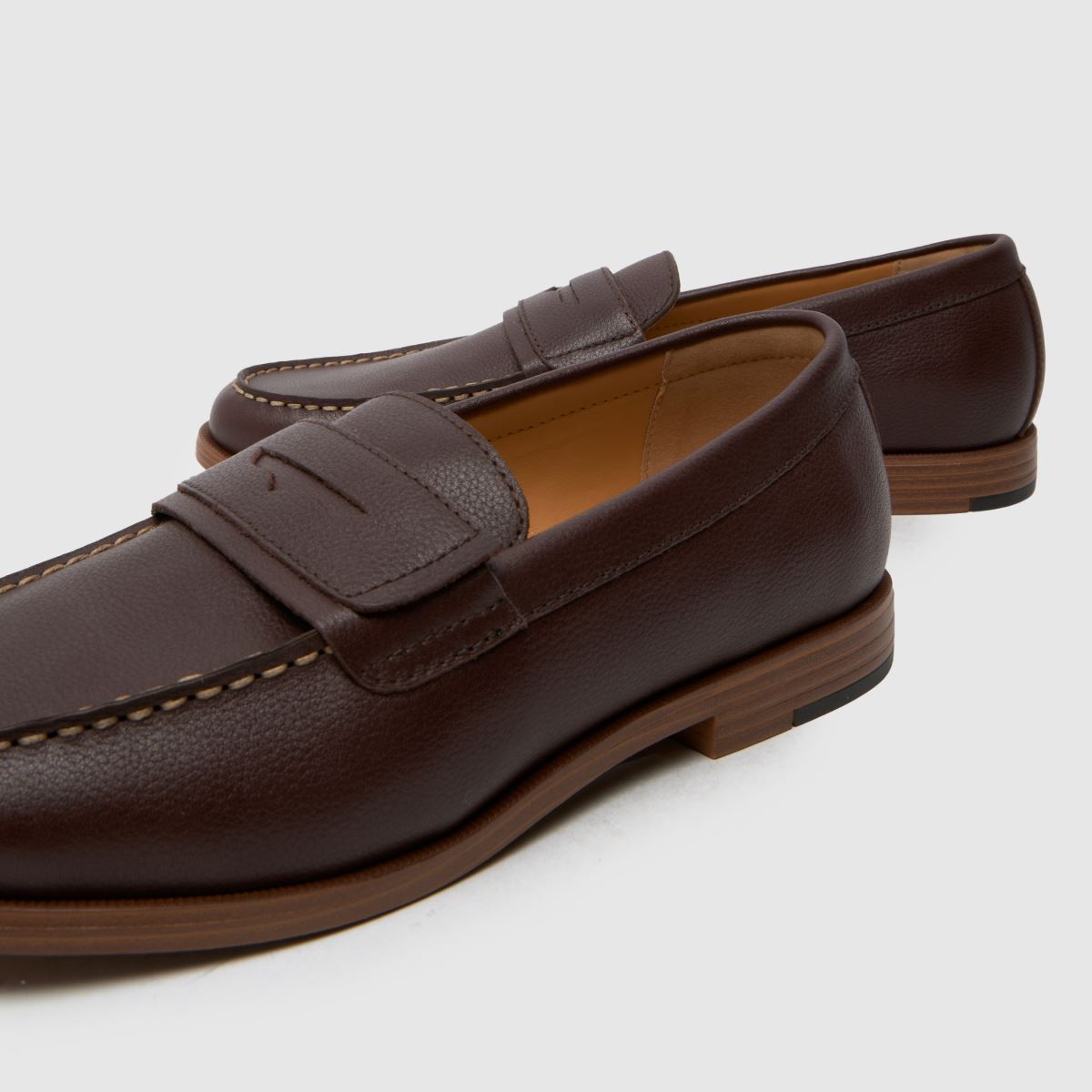 schuh  Ridley Loafer in Dark Brown schuh  Ridley Loafer in Dark Brown