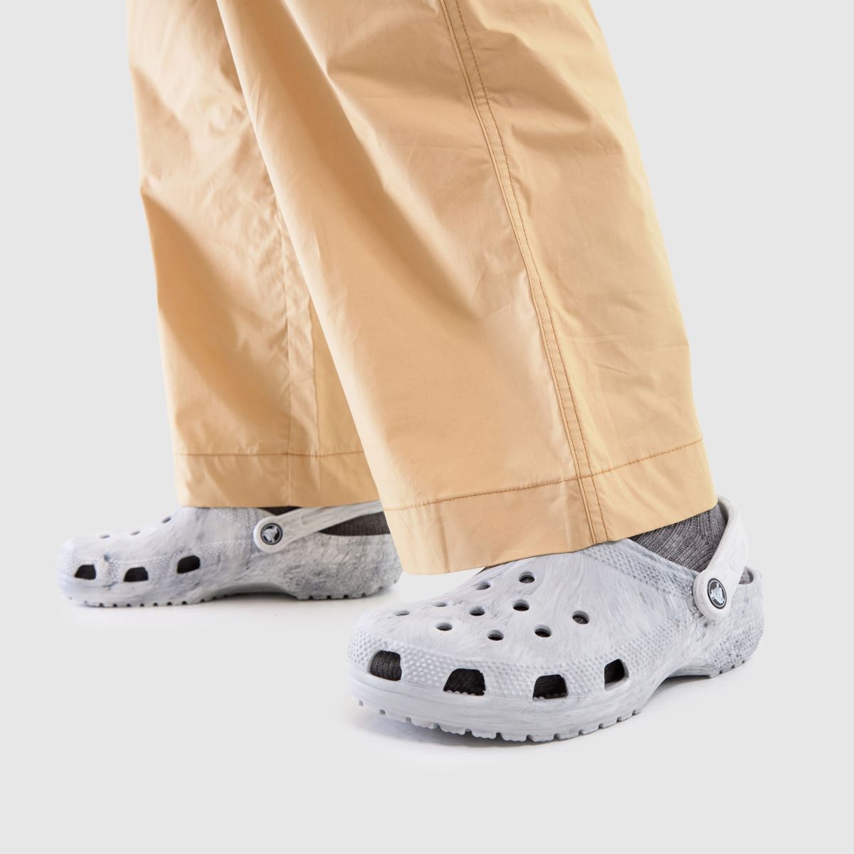 Crocs  Classic Marbled Clog in Grey Crocs  Classic Marbled Clog in Grey