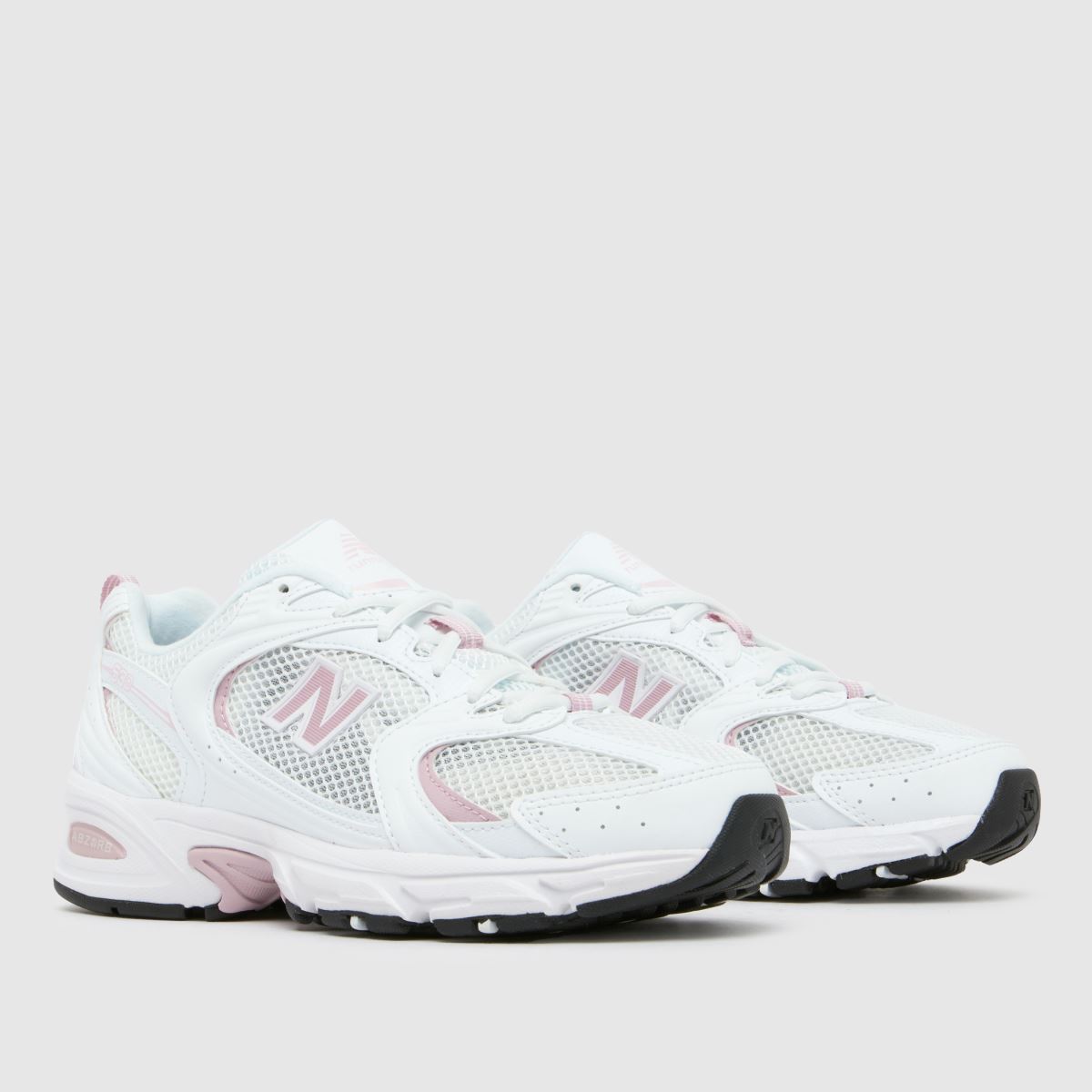 new balance  530 in White & Pink new balance  530 in White & Pink