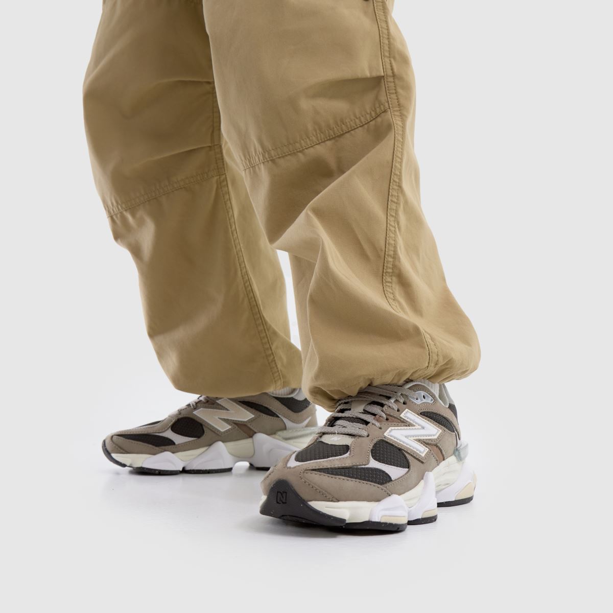 New Balance  9060 in Beige & Brown New Balance  9060 in Beige & Brown