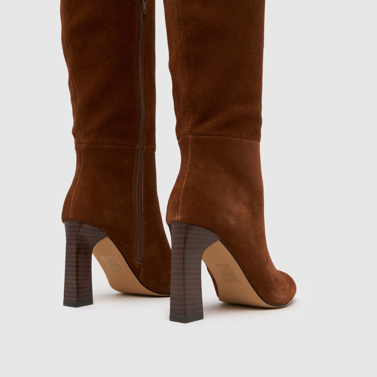 schuh  Draya Suede Knee High in Brown schuh  Draya Suede Knee High in Brown