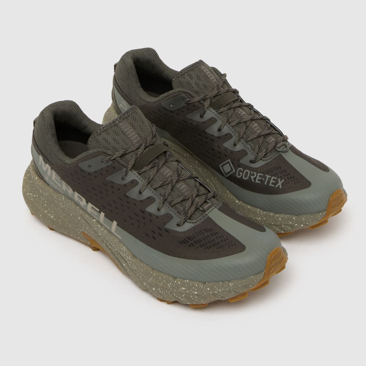 Merrell  Agility Peak 5 Gore-Tex in Khaki Merrell  Agility Peak 5 Gore-Tex in Khaki