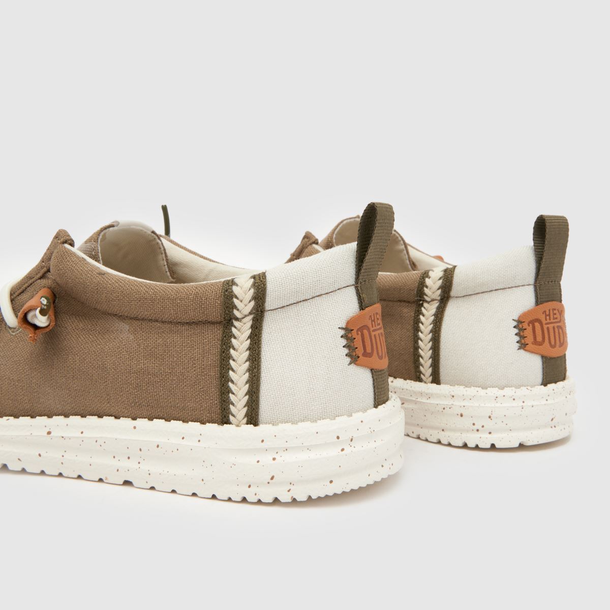 HEYDUDE  Wally Craft Linen in Brown Multi HEYDUDE  Wally Craft Linen in Brown Multi