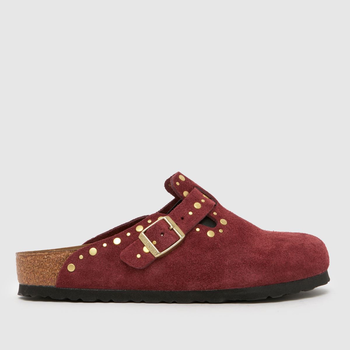 BIRKENSTOCK  Boston Rivet in Burgundy BIRKENSTOCK  Boston Rivet in Burgundy
