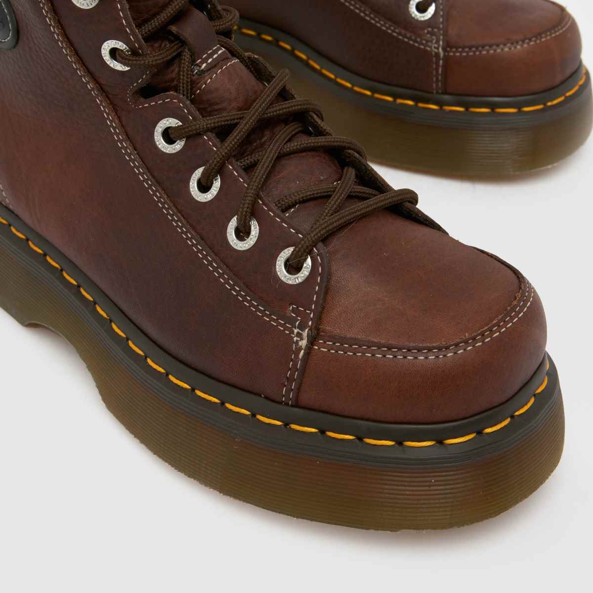 Dr Martens  Buzz 8 Eye in Dark Brown Dr Martens  Buzz 8 Eye in Dark Brown