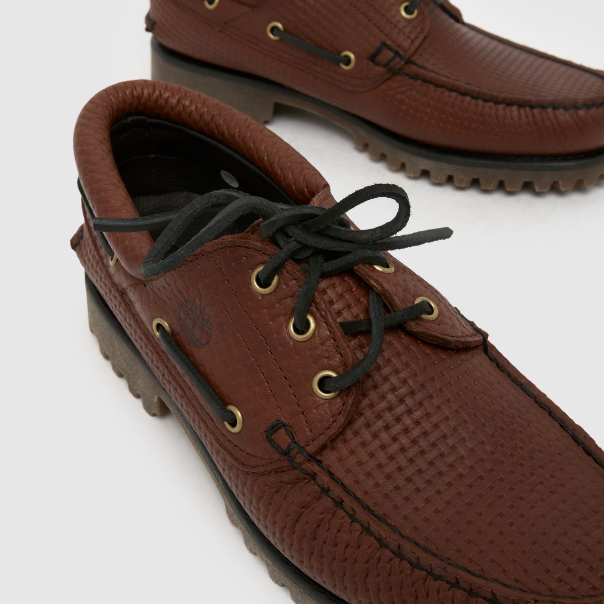 Timberland  Authentic Woven Boat in Brown Timberland  Authentic Woven Boat in Brown