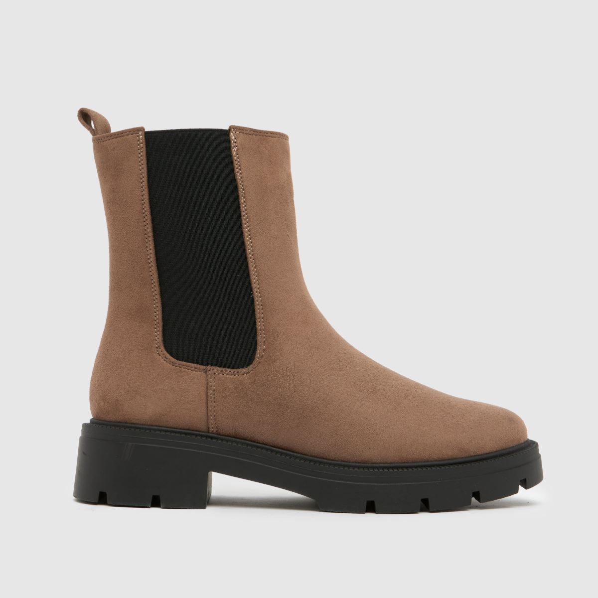 schuh  Abbie Chunky Chelsea in Taupe schuh  Abbie Chunky Chelsea in Taupe