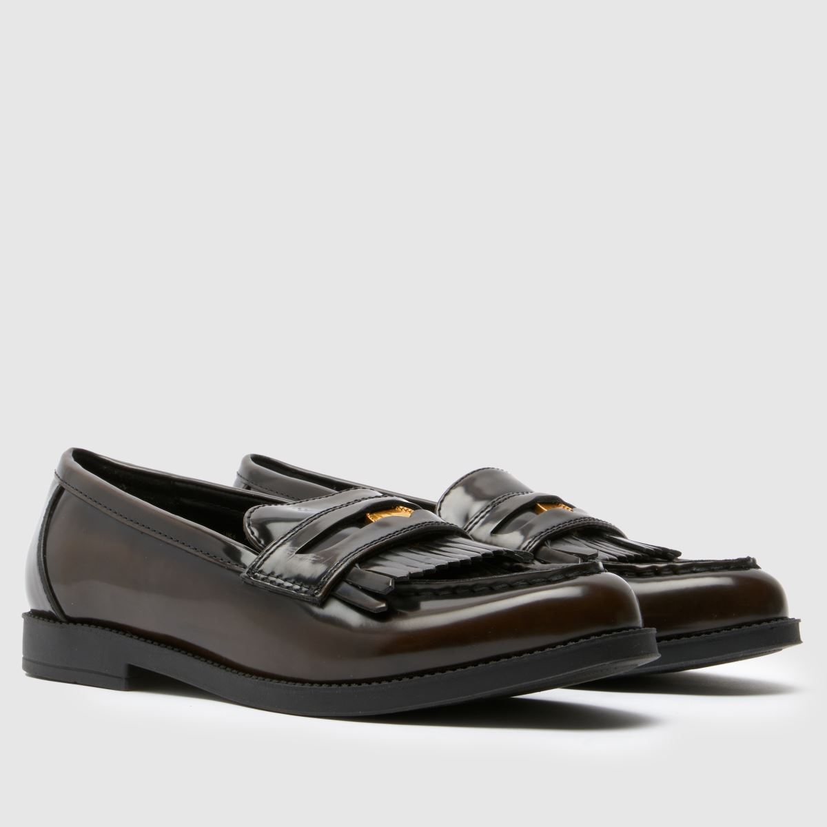 schuh  Laurent Penny Loafer in Brown schuh  Laurent Penny Loafer in Brown