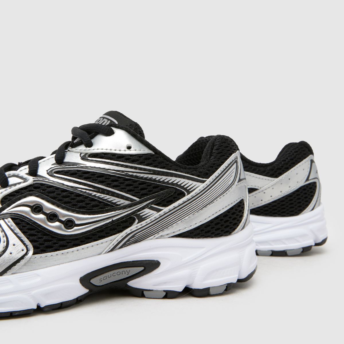 Saucony  Ride Millennium in Black & Silver Saucony  Ride Millennium in Black & Silver