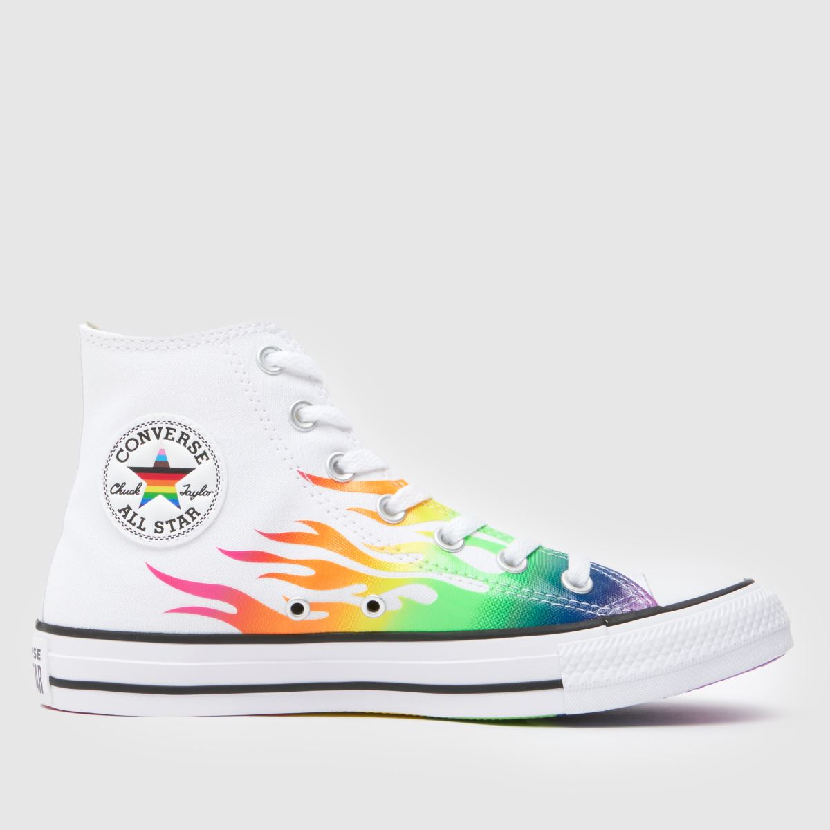 Converse  All Star Hi Pride in White Multi Converse  All Star Hi Pride in White Multi
