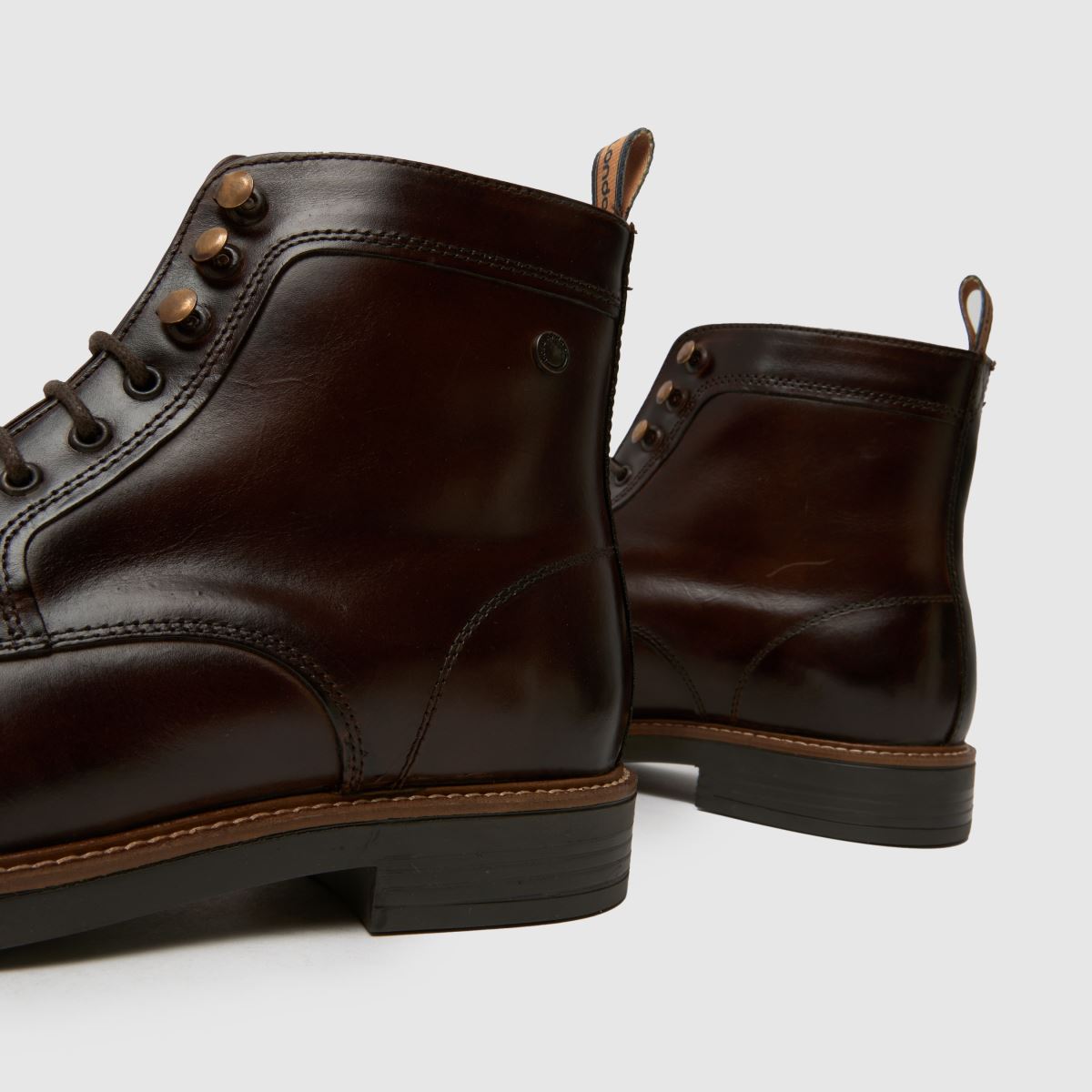 Base London  Plymouth Toe Cap in Dark Brown Base London  Plymouth Toe Cap in Dark Brown